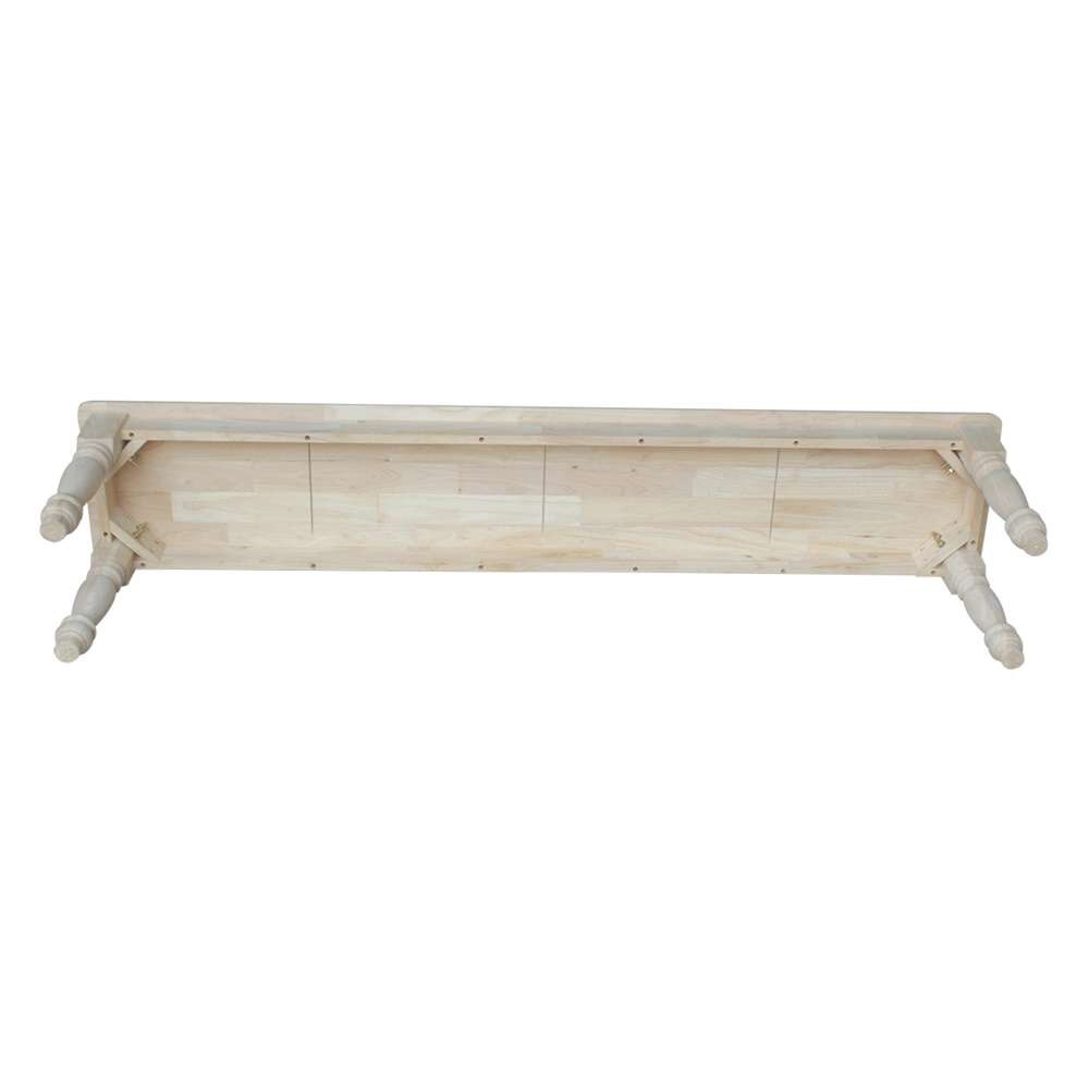 International Concepts - Farmhouse Bench - BE-72 veiw 4