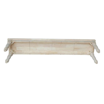 International Concepts - Farmhouse Bench - BE-72 veiw 4