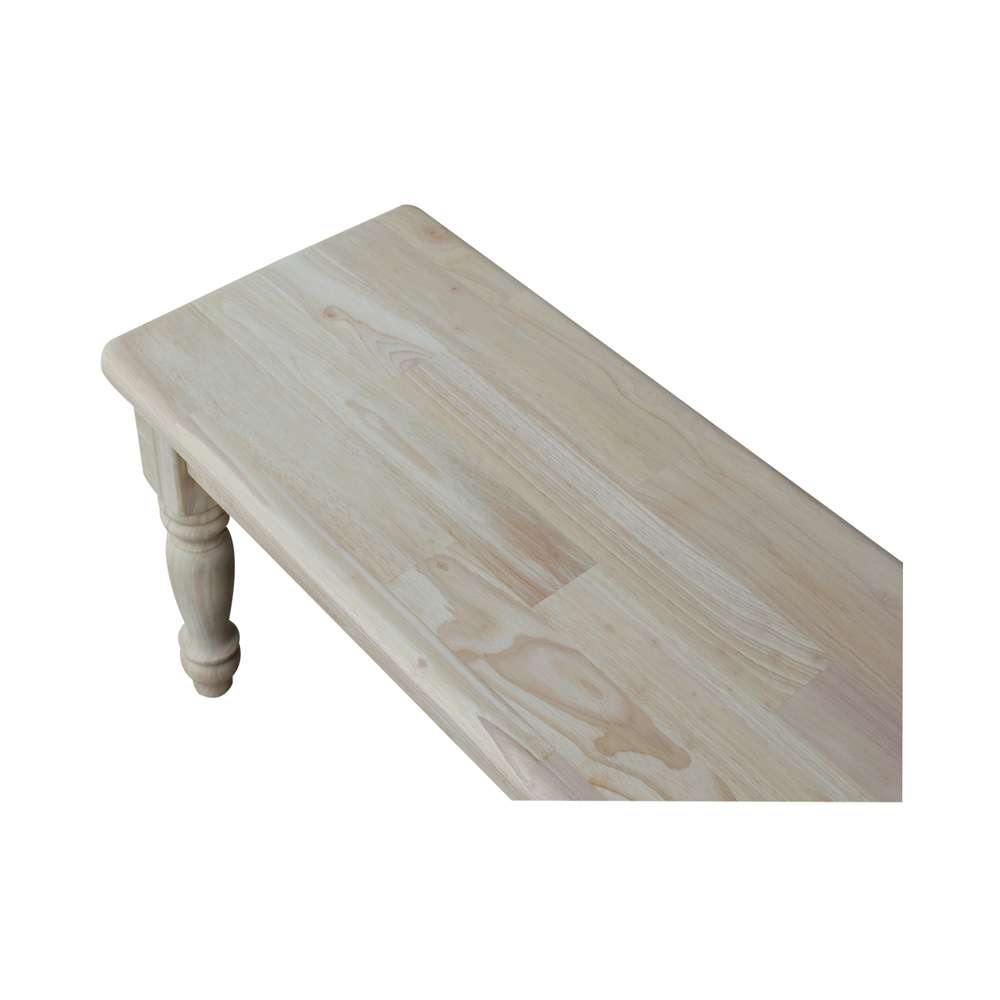 International Concepts - Farmhouse Bench - BE-72 veiw 5