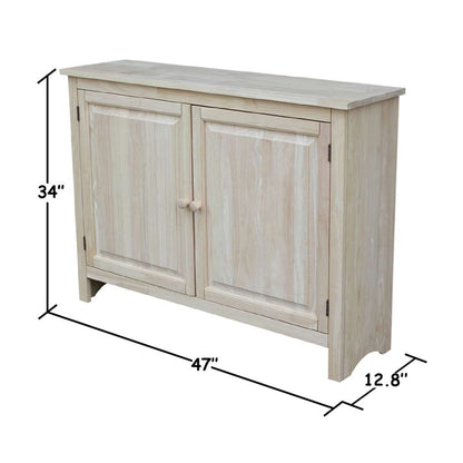 International Concepts - Hall Cupboard - 34inH - CU-160 veiw 3