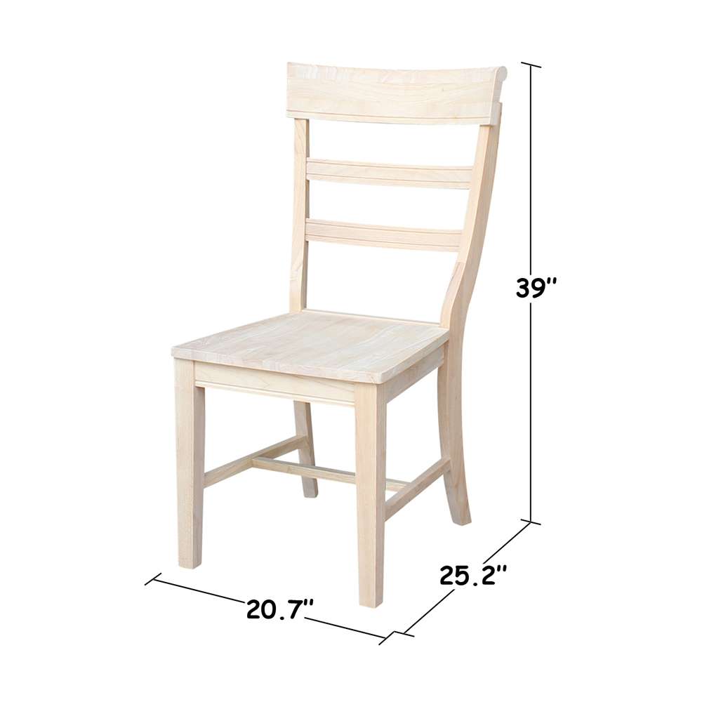 International Concepts - Hammerty Chair (Set of 2) - C-36P veiw 3