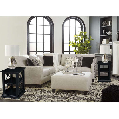 International Concepts - Hampton Accent Table with Shelves in Black Finish - OT46-70A veiw 4