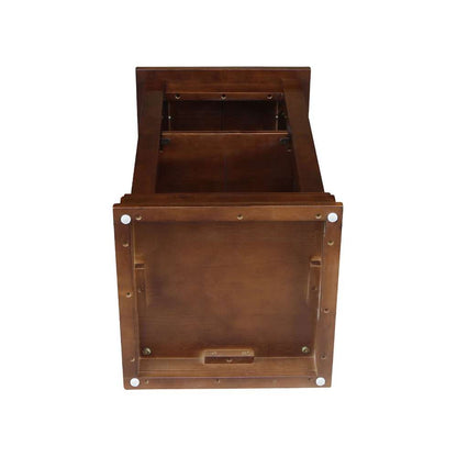 International Concepts - Hampton Accent Table with Shelves in Espresso Finish - OT581-70A veiw 5