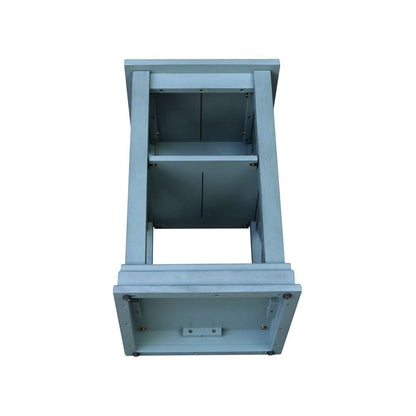 International Concepts - Hampton Accent Table with Shelves in Ocean Blue - Antique Rubbed Finish - OT32-70A veiw 6