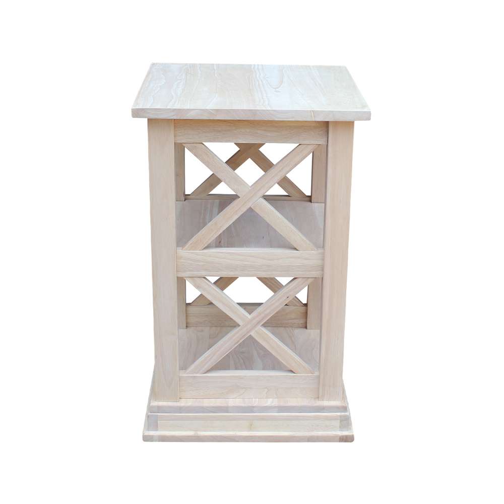 International Concepts - Hampton Accent Table with Shelves - OT-70A veiw 3