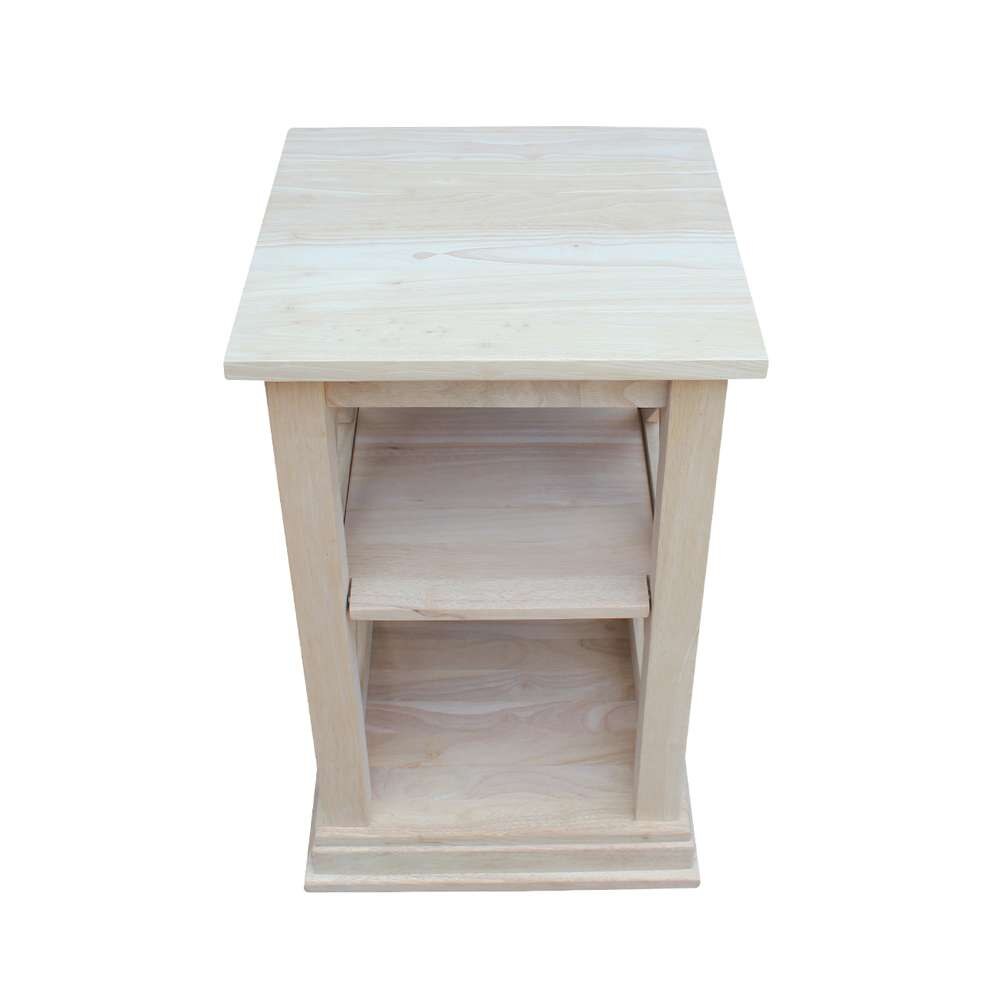 International Concepts - Hampton Accent Table with Shelves - OT-70A veiw 5