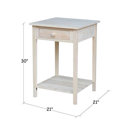 International Concepts - Hampton Bedside Table - OT-91 veiw 3