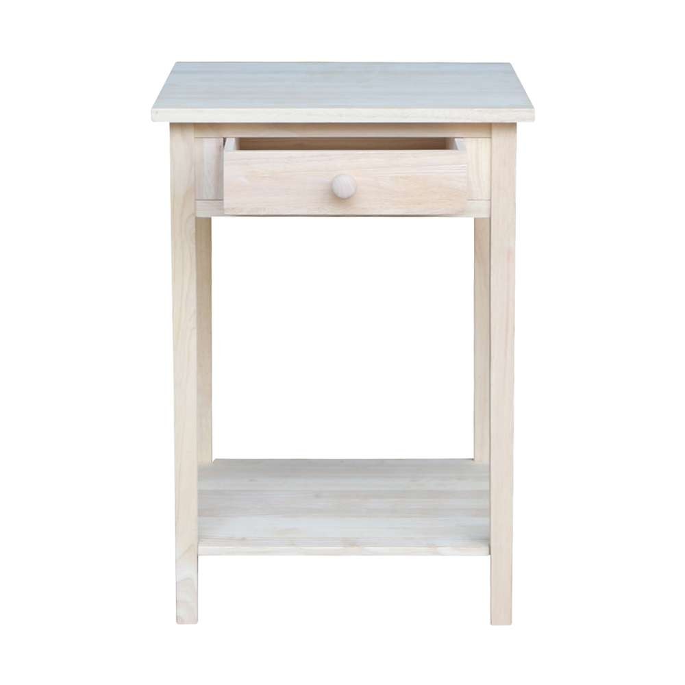 International Concepts - Hampton Bedside Table - OT-91 veiw 4