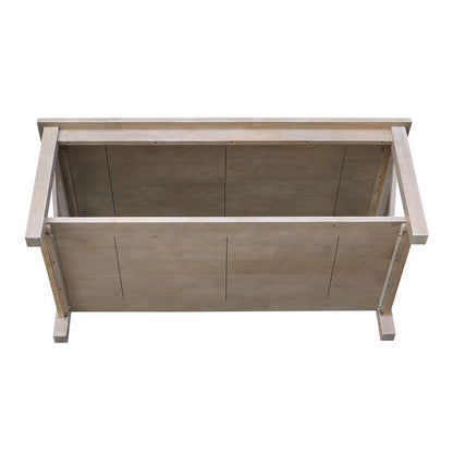 International Concepts - Hampton Coffee Table in Washed Gray Taupe Finish - OT09-70C veiw 5