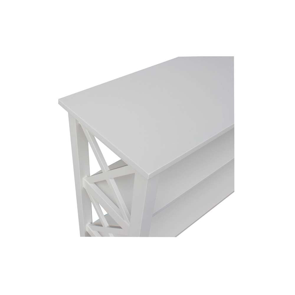 International Concepts - Hampton Console Table in White Finish - OT08-70S veiw 3