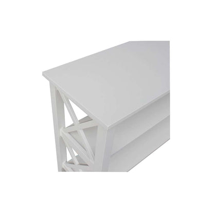 International Concepts - Hampton Console Table in White Finish - OT08-70S veiw 3