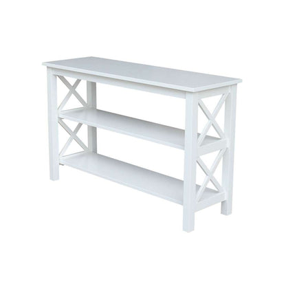 International Concepts - Hampton Console Table in White Finish - OT08-70S veiw 6