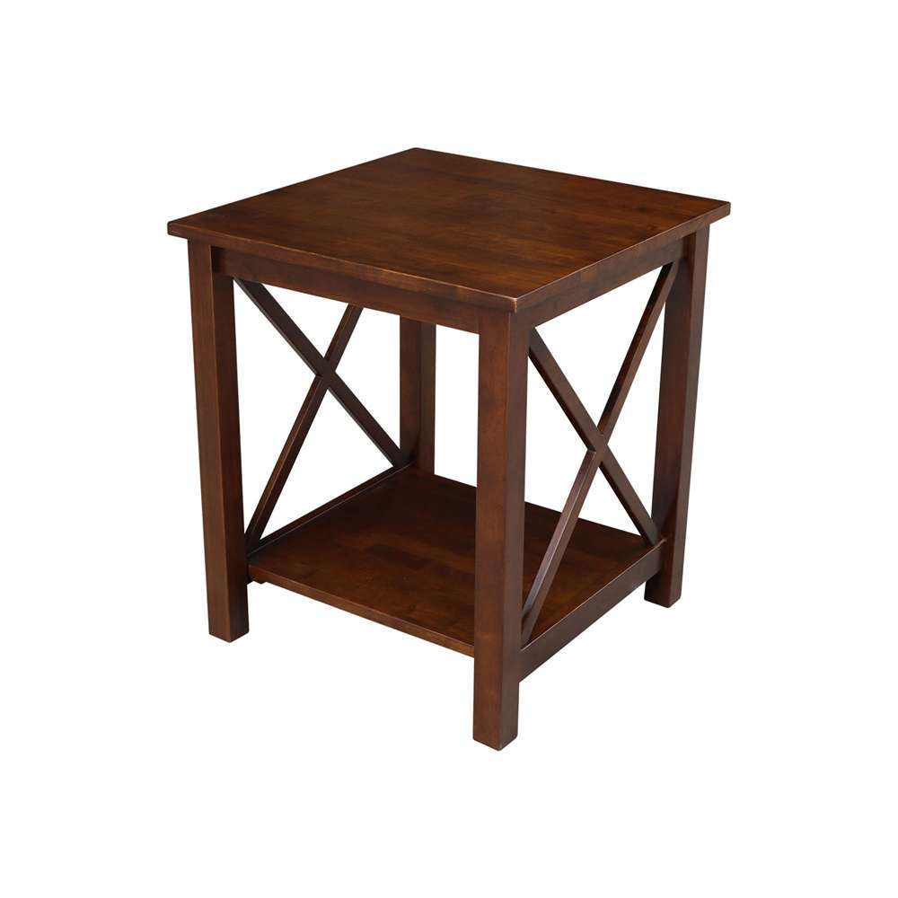 International Concepts - Hampton End Table in Espresso Finish - OT581-70E veiw 1