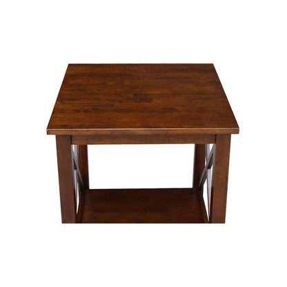 International Concepts - Hampton End Table in Espresso Finish - OT581-70E veiw 6