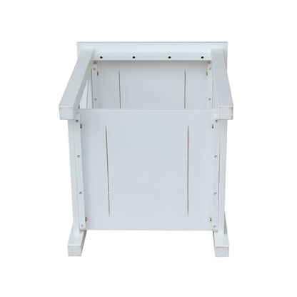 International Concepts - Hampton End Table in White Finish - OT08-70E veiw 6