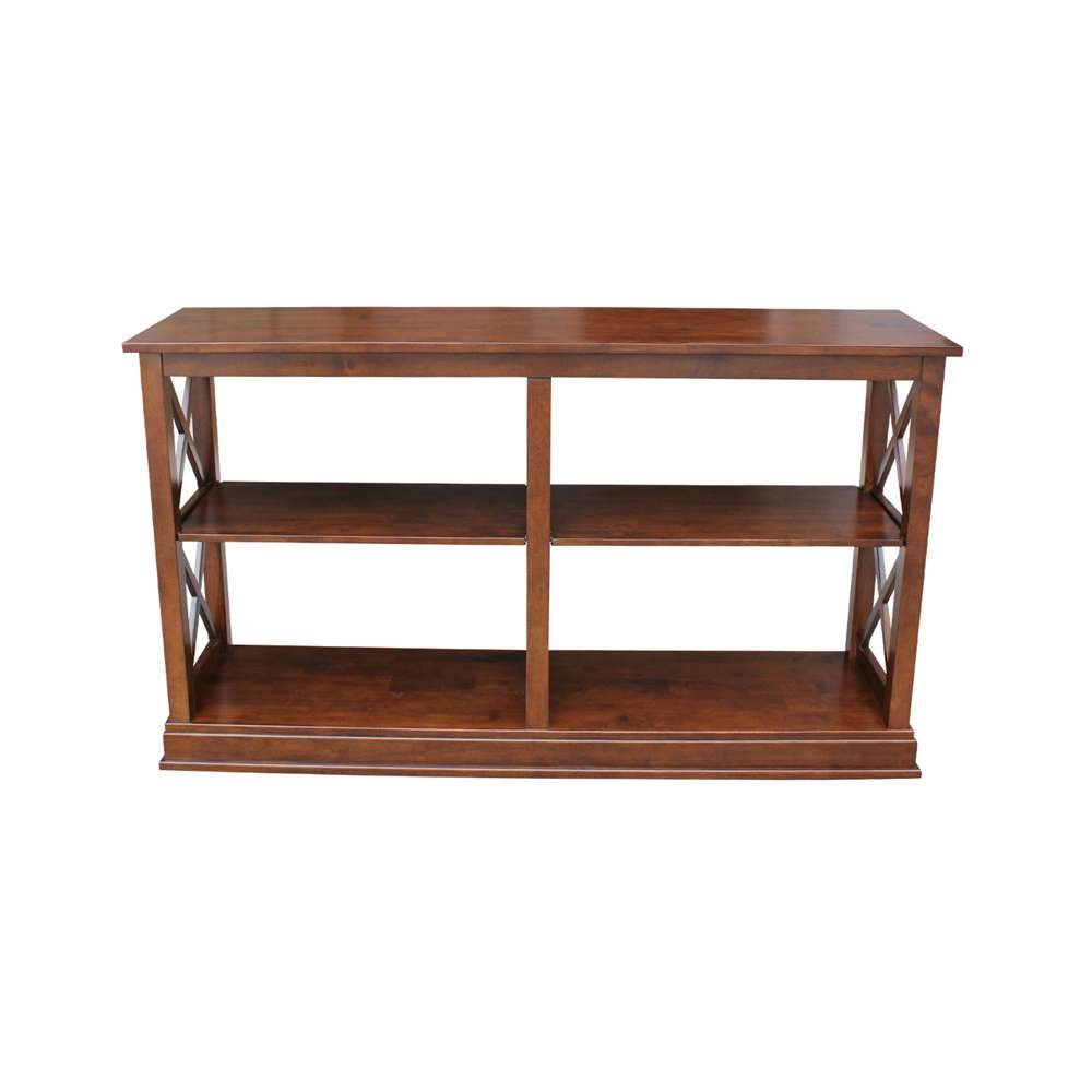 International Concepts - Hampton Sofa - Server Table with Shelves in Espresso Finish - OT581-70SL veiw 3