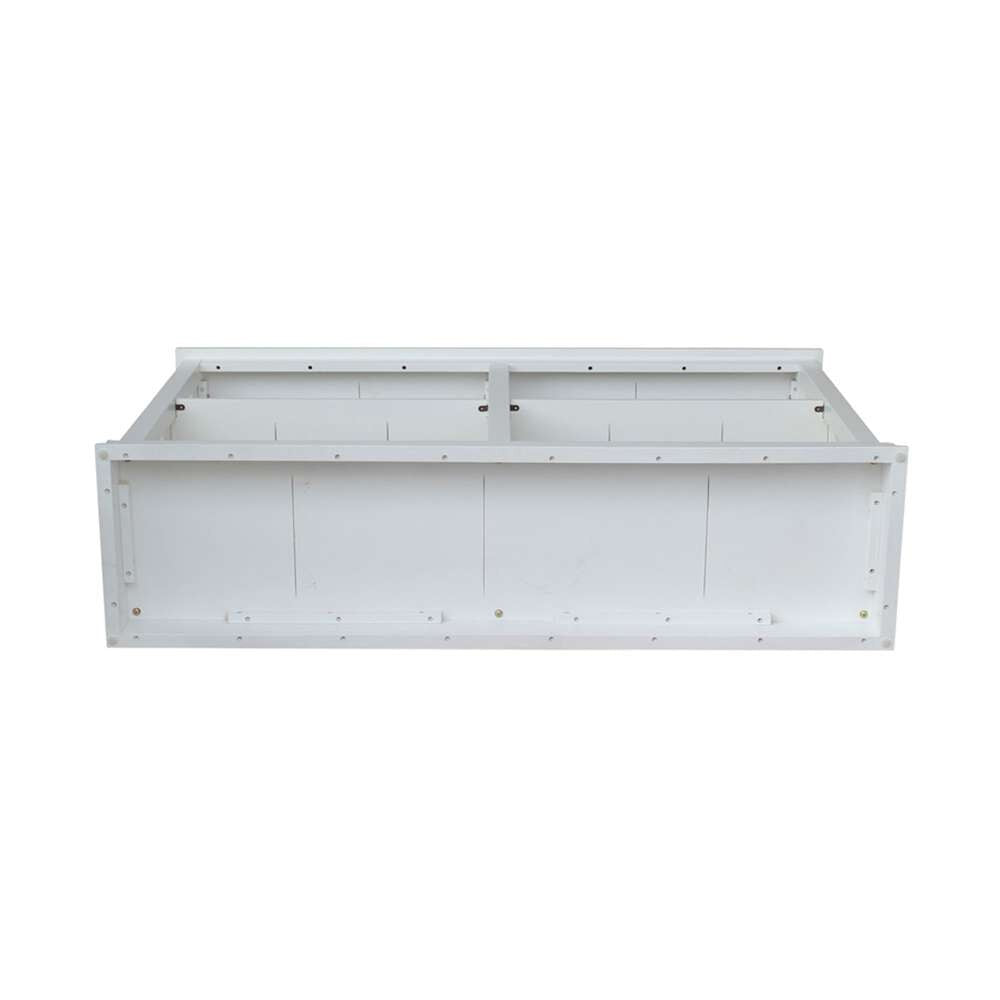 International Concepts - Hampton Sofa - Server Table with Shelves in White Finish - OT08-70SL veiw 8