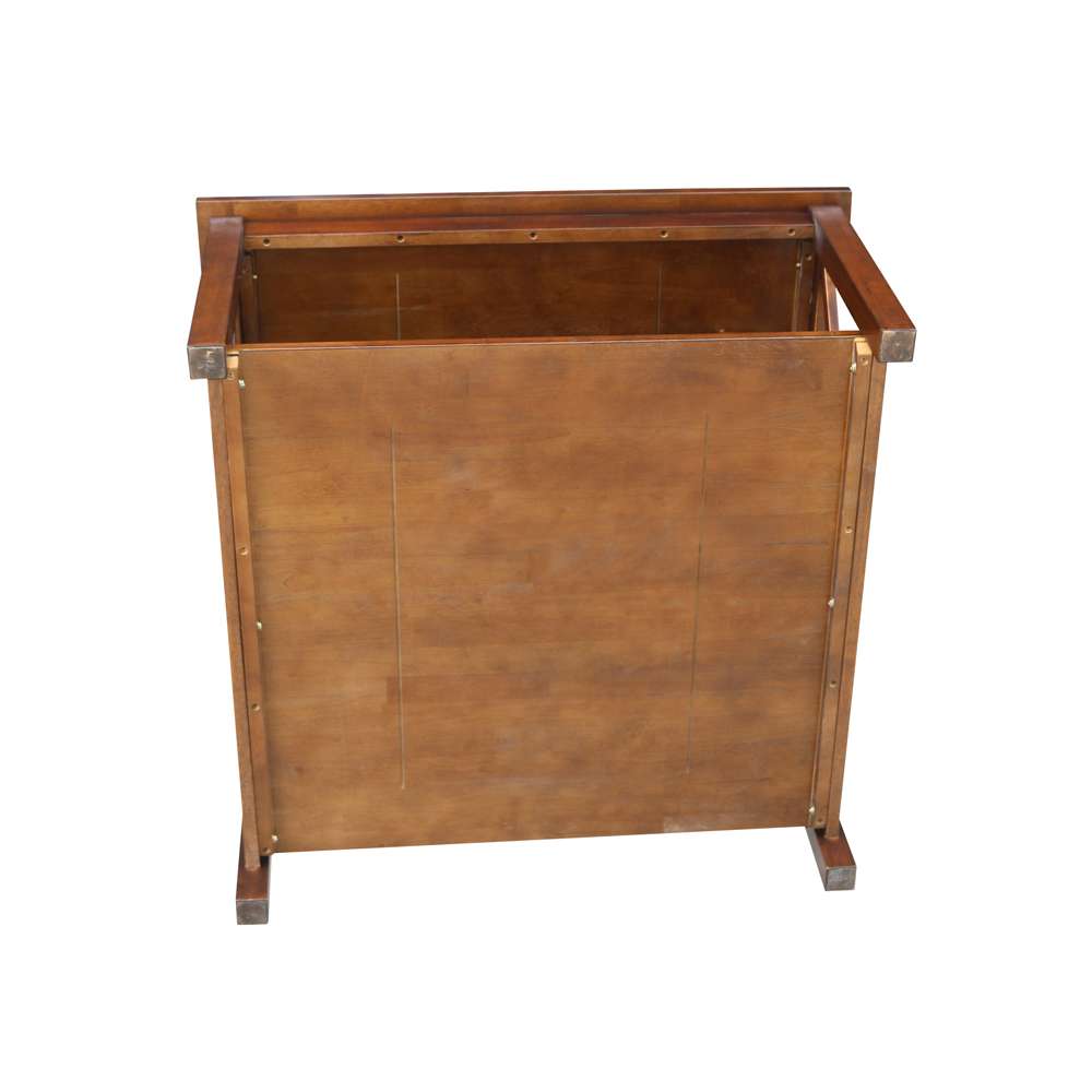 International Concepts - Hampton Square Coffee Table in Espresso Finish - OT581-70SC veiw 5