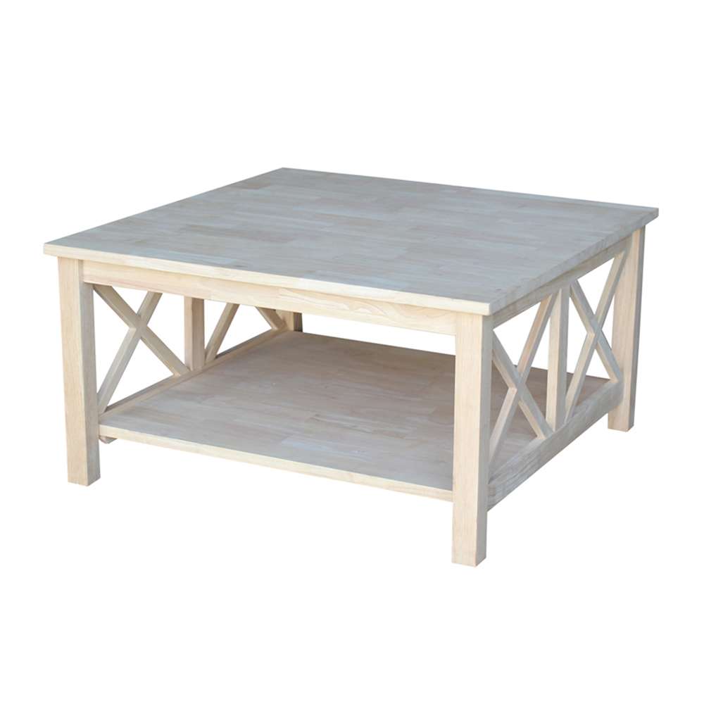 International Concepts - Hampton Square Coffee Table - OT-70SC2 veiw 1