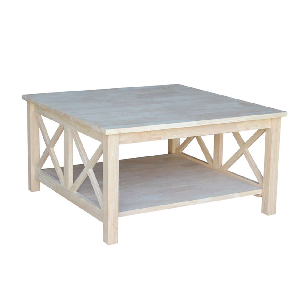 International Concepts - Hampton Square Coffee Table - OT-70SC2 veiw 4