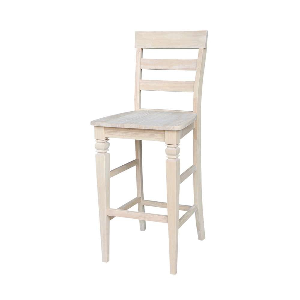 International Concepts - Java Bar Height Stool - 30inSH - S-193 veiw 1
