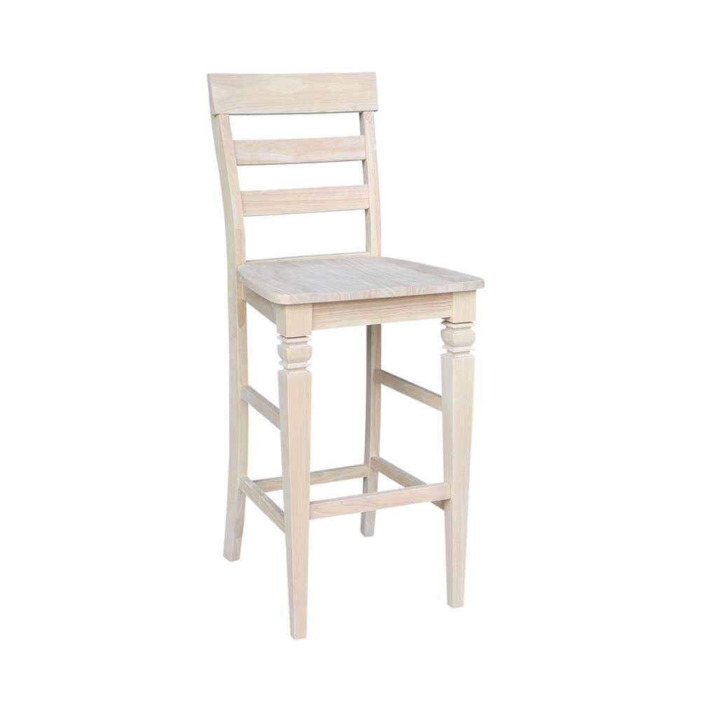 International Concepts - Java Bar Height Stool - 30inSH - S-193 veiw 4
