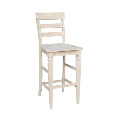 International Concepts - Java Bar Height Stool - 30inSH - S-193 veiw 4