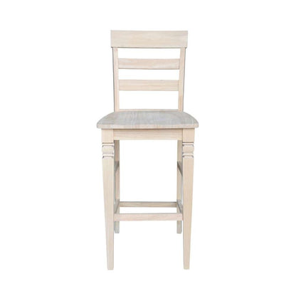International Concepts - Java Bar Height Stool - 30inSH - S-193 veiw 5