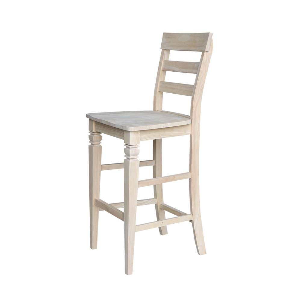 International Concepts - Java Bar Height Stool - 30inSH - S-193 veiw 6