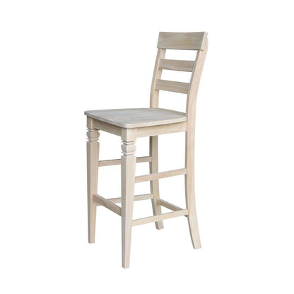 International Concepts - Java Bar Height Stool - 30inSH - S-193 veiw 6