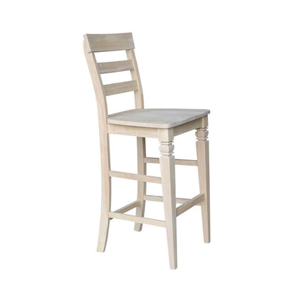 International Concepts - Java Bar Height Stool - 30inSH - S-193 veiw 7