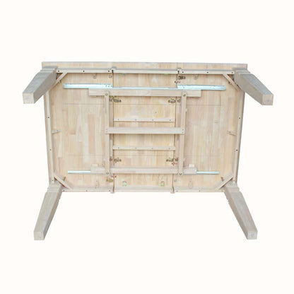 International Concepts - Java Butterfly Leaf Dining Table - 18in Leaf - K-4040JXBT-30J veiw 4