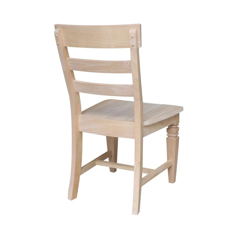 International Concepts - Java Chair with Solid Wood Seat (Set of 2) - C-19P veiw 2