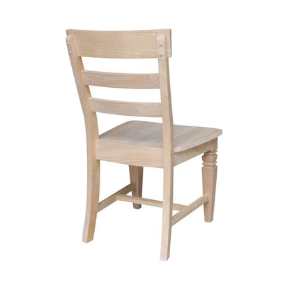 International Concepts - Java Chair with Solid Wood Seat (Set of 2) - C-19P veiw 2