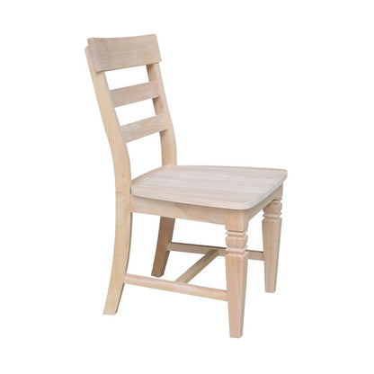 International Concepts - Java Chair with Solid Wood Seat (Set of 2) - C-19P veiw 7