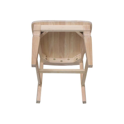 International Concepts - Java Chair with Solid Wood Seat (Set of 2) - C-19P veiw 9