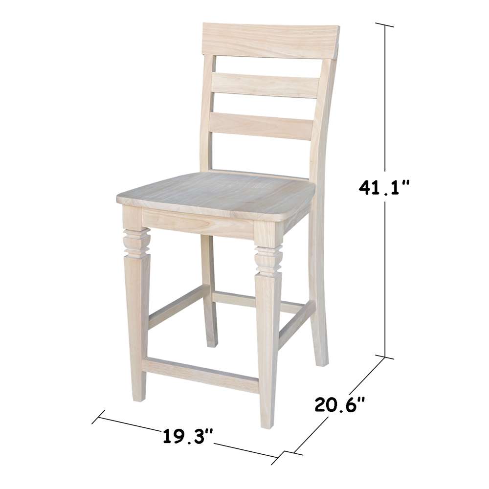 International Concepts - Java Counter Height Stool - 24inSH - S-192 veiw 3