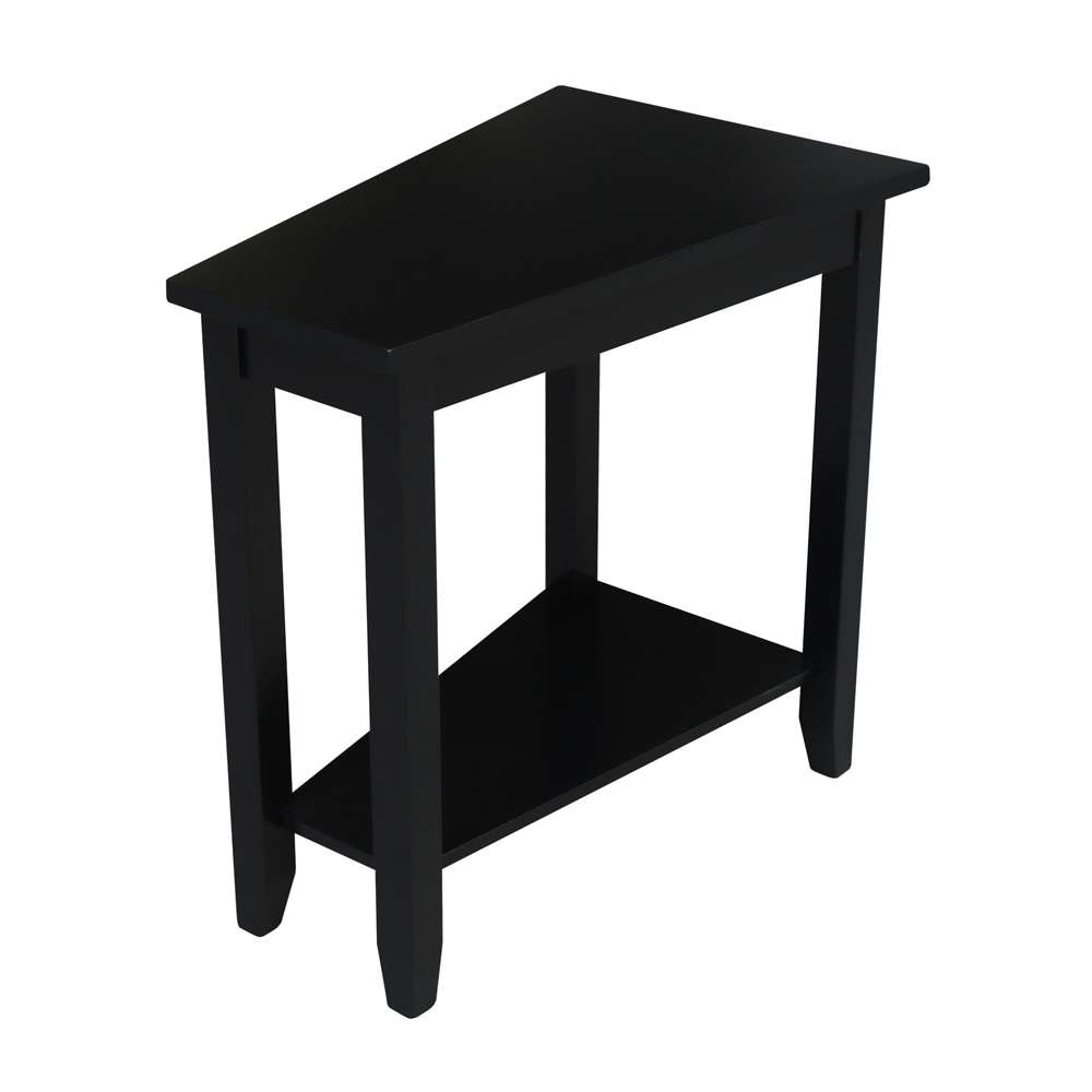 International Concepts - Keystone Accent Table in Black Finish - OT46-45 veiw 1