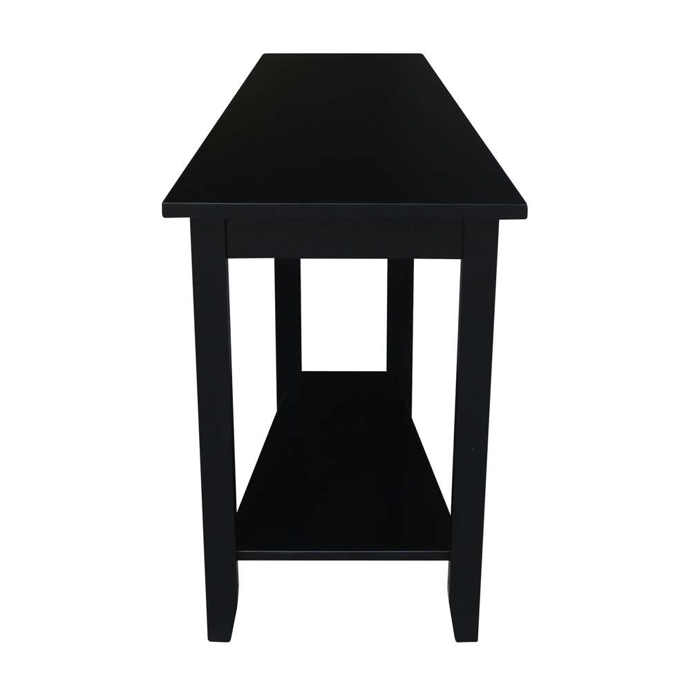 International Concepts - Keystone Accent Table in Black Finish - OT46-45 veiw 5