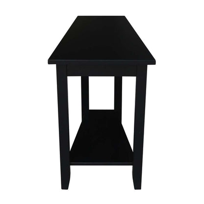 International Concepts - Keystone Accent Table in Black Finish - OT46-45 veiw 5