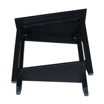 International Concepts - Keystone Accent Table in Black Finish - OT46-45 veiw 8