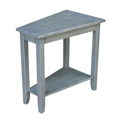 International Concepts - Keystone Accent Table in Heather Grey-Antique Washed Finish - OT105-45 veiw 1