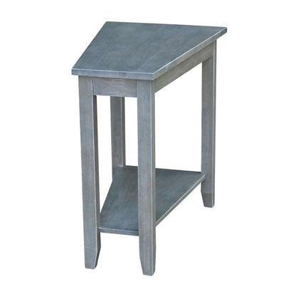 International Concepts - Keystone Accent Table in Heather Grey-Antique Washed Finish - OT105-45 veiw 4