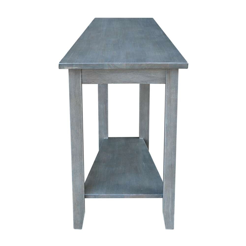 International Concepts - Keystone Accent Table in Heather Grey-Antique Washed Finish - OT105-45 veiw 5