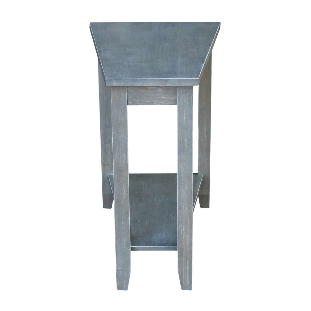 International Concepts - Keystone Accent Table in Heather Grey-Antique Washed Finish - OT105-45 veiw 6