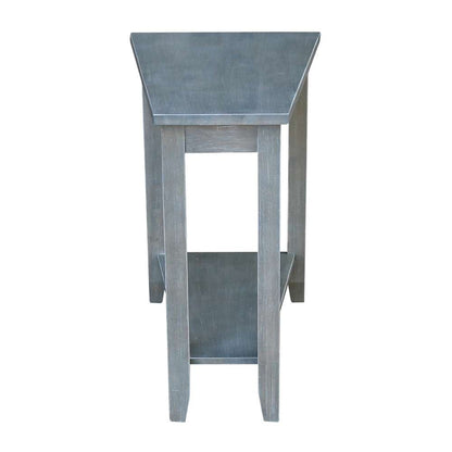 International Concepts - Keystone Accent Table in Heather Grey-Antique Washed Finish - OT105-45 veiw 6