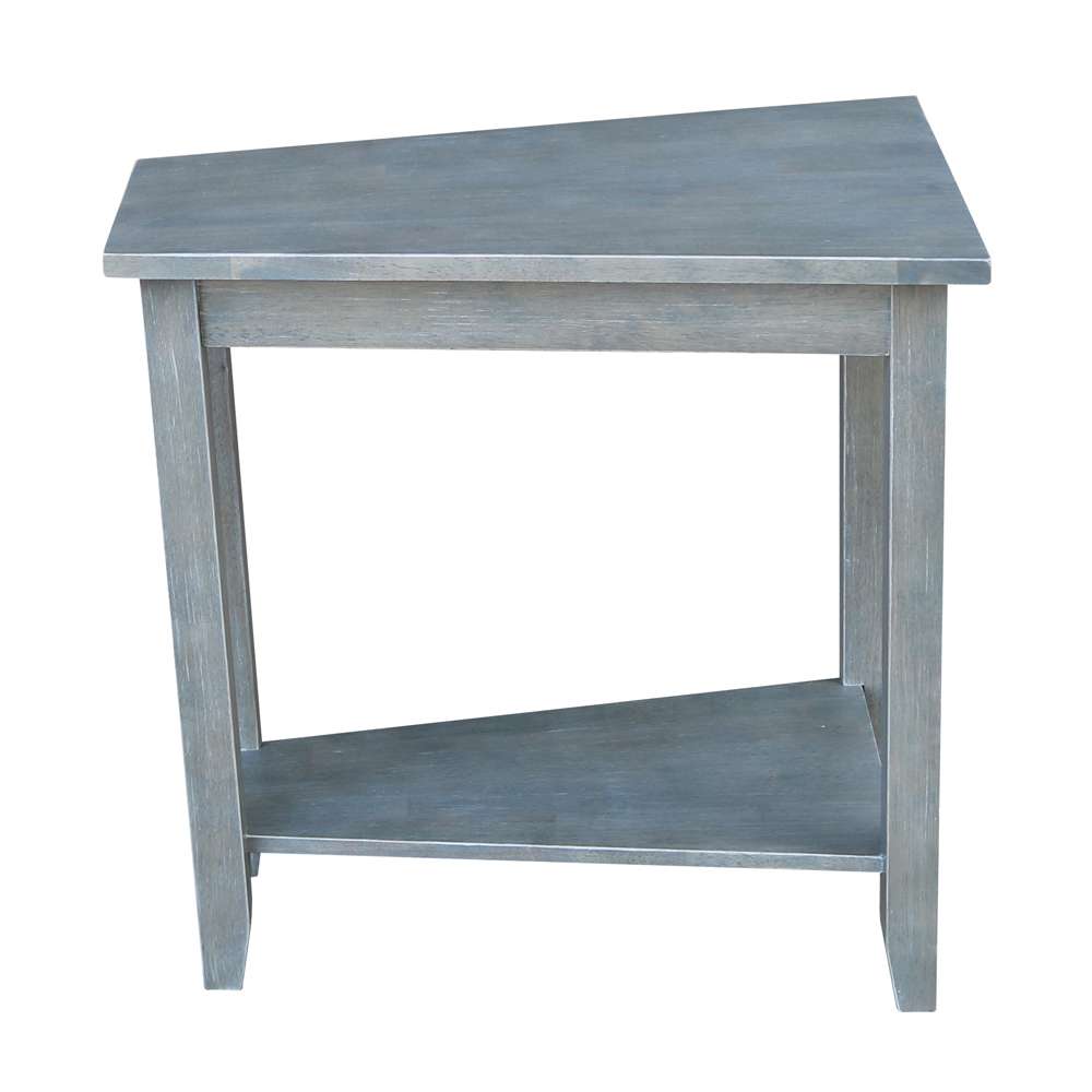 International Concepts - Keystone Accent Table in Heather Grey-Antique Washed Finish - OT105-45 veiw 7
