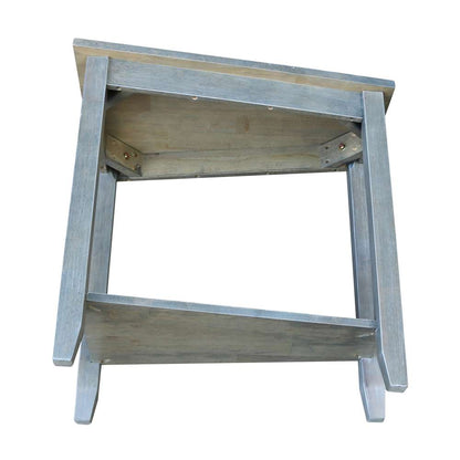 International Concepts - Keystone Accent Table in Heather Grey-Antique Washed Finish - OT105-45 veiw 8