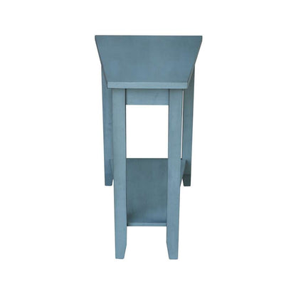 International Concepts - Keystone Accent Table in Ocean Blue - Antique Rubbed Finish - OT32-45 veiw 7