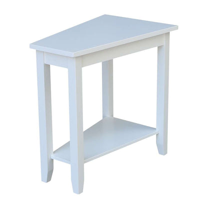 International Concepts - Keystone Accent Table in White Finish - OT08-45 veiw 1